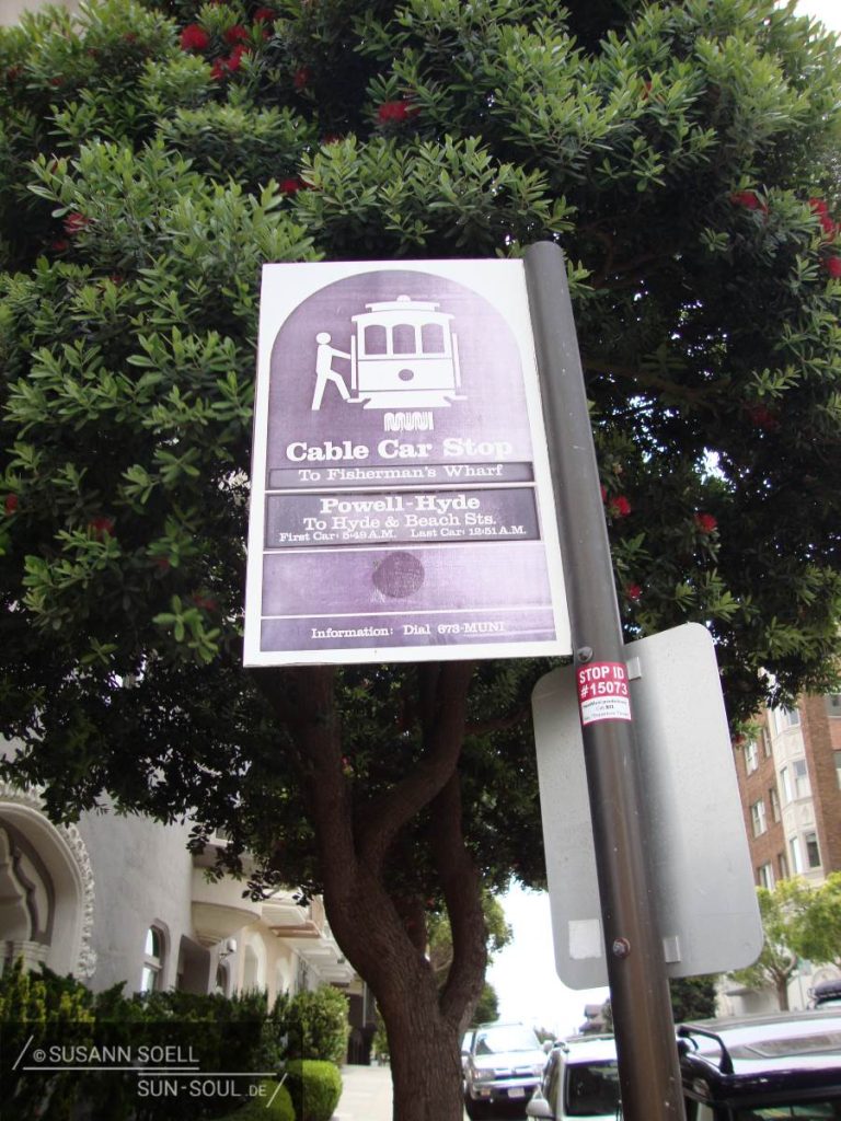 Cable Car Haltestelle